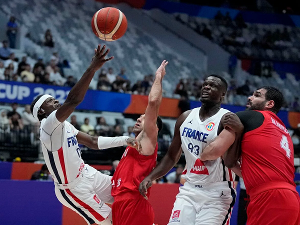 Prancis sukses tundukkan Iran di laga klasifikasi FIBA World Cup 2023.