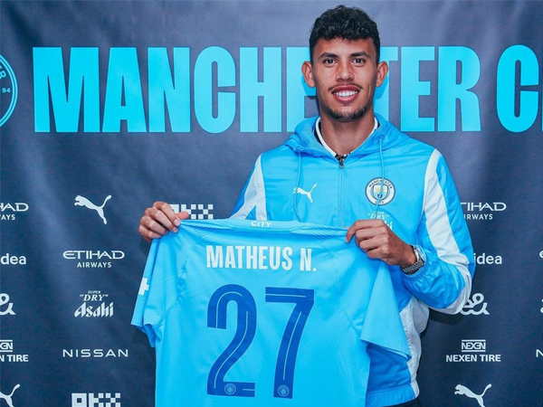 Gelandang Manchester City, Matheus Nunes.