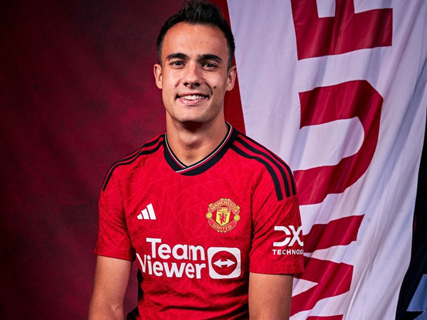 Bek kiri Man United, Sergio Reguilon.