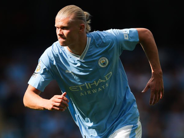 Striker Man City, Erling Haaland.
