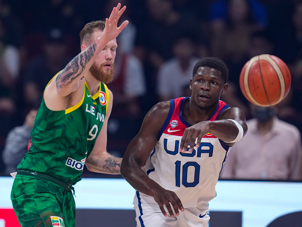Lithuania beri kekalahan perdana untuk AS di FIBA World Cup 2023.