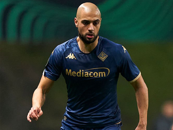 Gelandang Man United, Sofyan Amrabat.