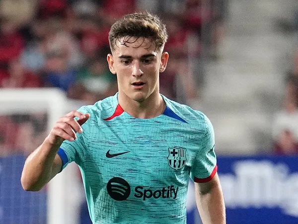 Gelandang muda Barcelona, Gavi. (Images: Getty)