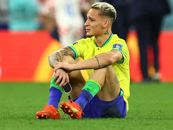 Antony dicoret dari skuad tim nasional Brasil setelah tuduhan KDRT baru dilayangkan kepadanya, (Foto: Getty)