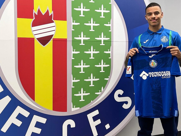 Winger Getafe, Mason Greenwood.