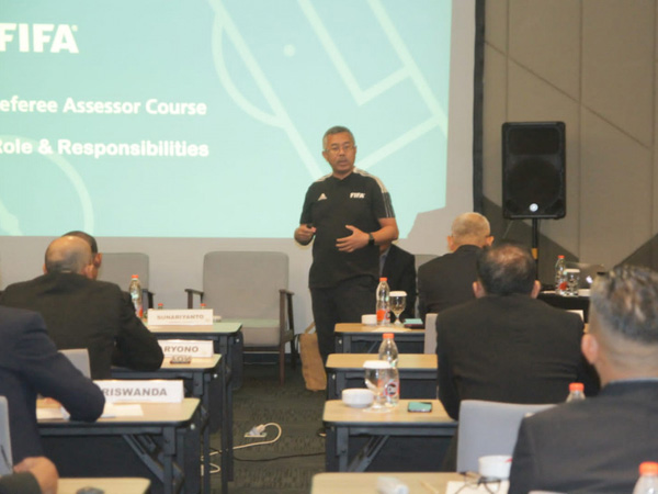 Workshop penilaian wasit yang dilakukan PSSI