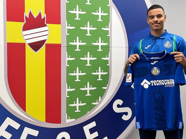 Winger Getafe, Mason Greenwood.