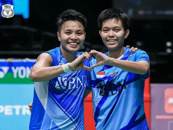 Singkirkan Jagoan Thailand, Apriyani/Fadia Lolos 16 Besar China Open 2023