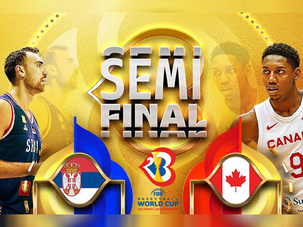 Nikola Milutinov (Serbia) dan RJ Barrett (Kanada)