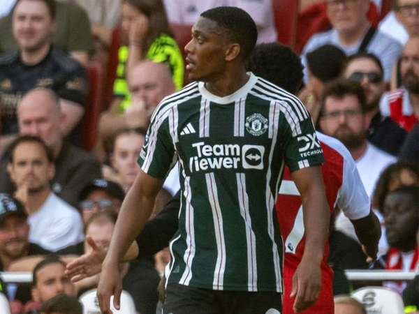 Striker Man United, Anthony Martial.