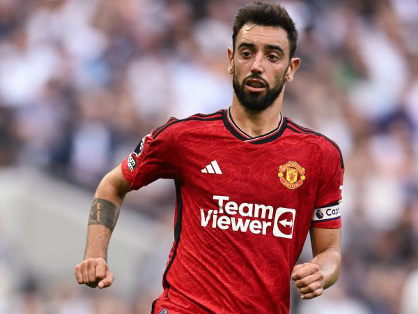 Kapten Man United, Bruno Fernandes.