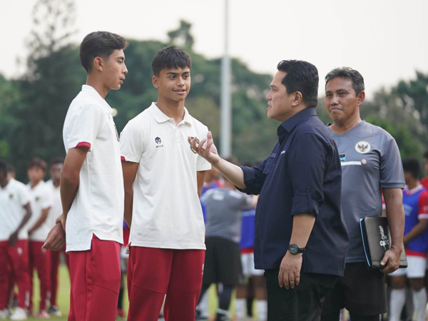 Ketum PSSI, Erick Thohir sebut pemain Sao Paulo akan perkuat timnas Indonesia U-17