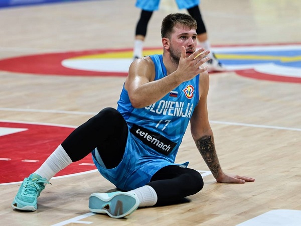 Luka Doncic alami rasa sakit pada kakinya usai bermain di FIBA World Cup 2023.