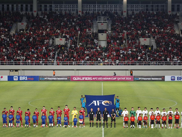 Laga timnas Indonesia U-23 kontra China Taipei di Kualifikasi Piala Asia U-23