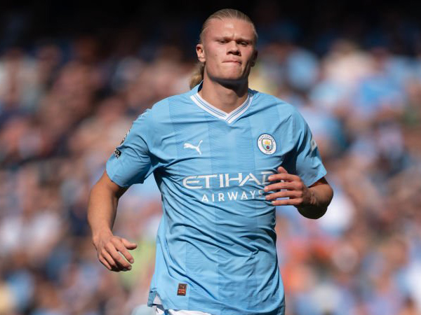 Striker Man City, Erling Haaland.