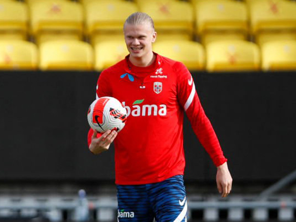 Striker Man City, Erling Haaland.