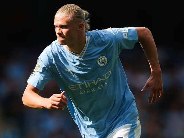 Striker Man City, Erling Haaland.