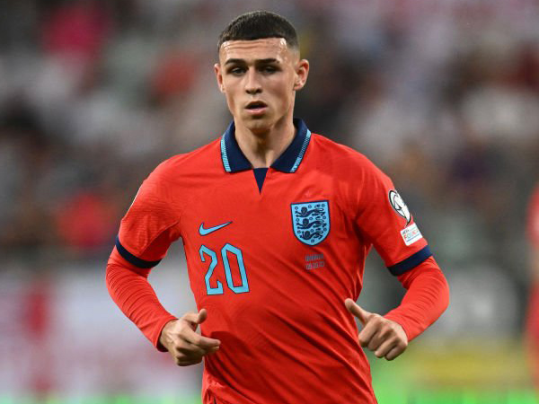 Gelandang Man City, Phil Foden.