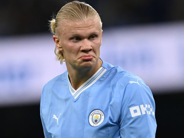 Striker Man City, Erling Haaland.
