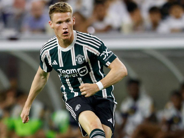 Gelandang Man United, Scott McTominay.