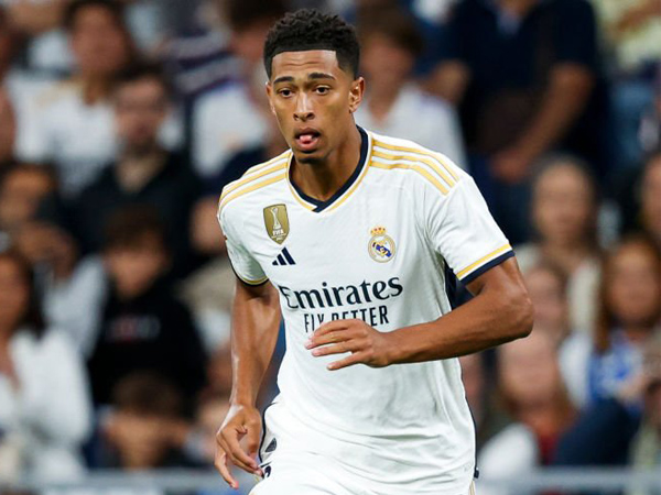 Gelandang Real Madrid, Jude Bellingham.