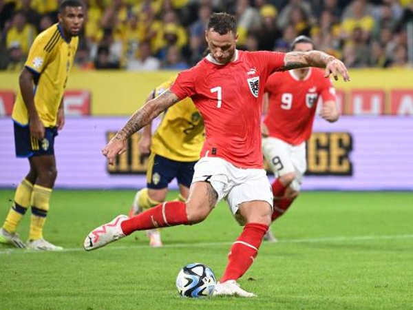 Dua Gol Marko Arnautovic Bantu Austria Menang 3-1 Atas Swedia