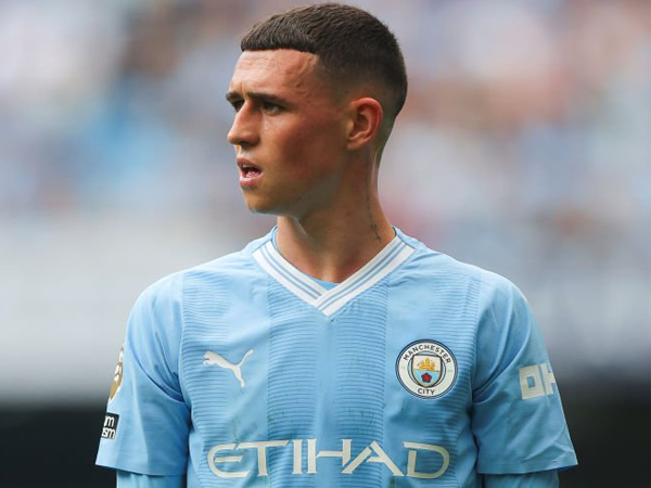 Gelandang Man City, Phil Foden.