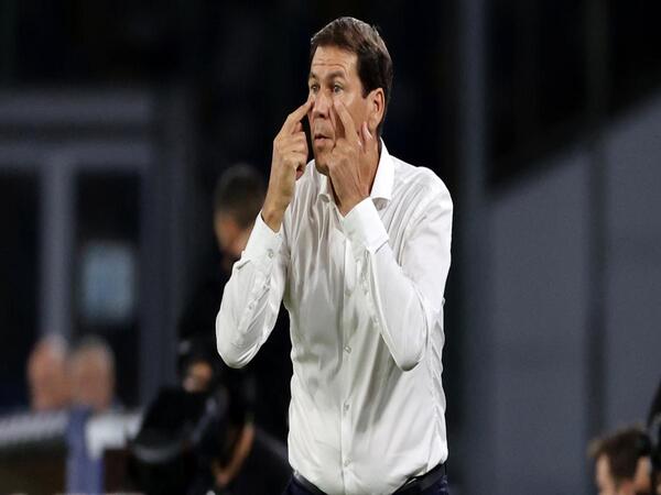 Rudi Garcia menyebut jika Napoli bermain dengan determinasi yang kurang saat ditahan imbang 2-2 oleh Genoa dini hari tadi (17/9) / via Getty Images