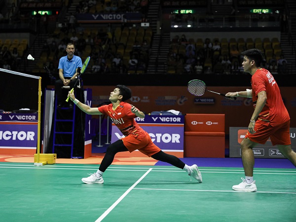 Kegagalan di Hong Kong Open 2023 buat Leo/Daniel belajar banyak.
