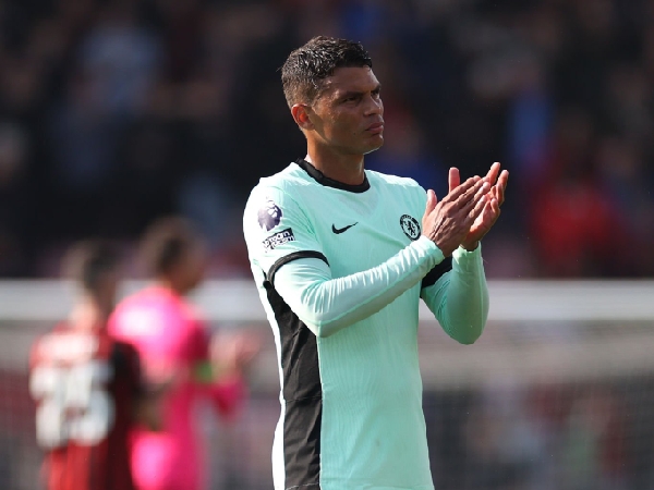 Thiago Silva frustrasi saat Chelsea ditahan imbang Bournemouth