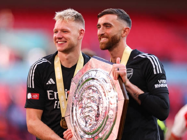 Aaron Ramsdale dan Matt Turner saat di Arsenal