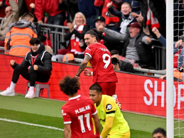 Darwin Nunez Buat Kemajuan Besar di Musim Keduanya Bersama Liverpool