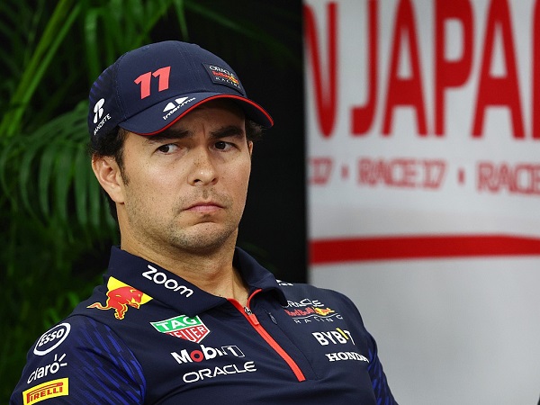 Sergio Perez frustasi gagal selesaikan balapan di GP Jepang.