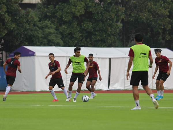 Persiapan timnas Indonesia U-24 jelang menghadapi Uzbekistan
