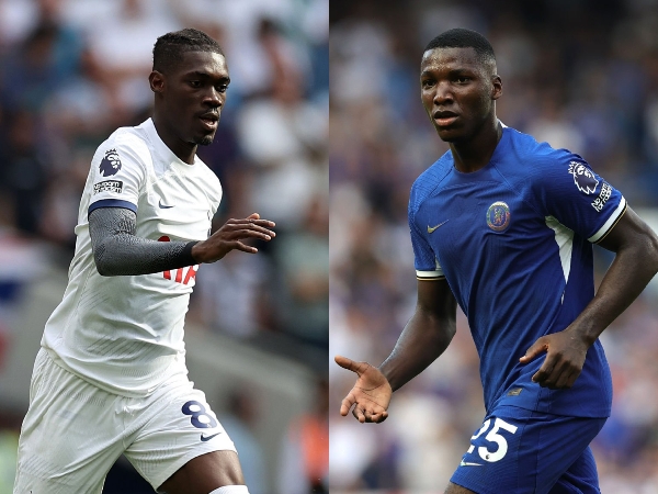 Yves Bissouma dan Moises Caicedo