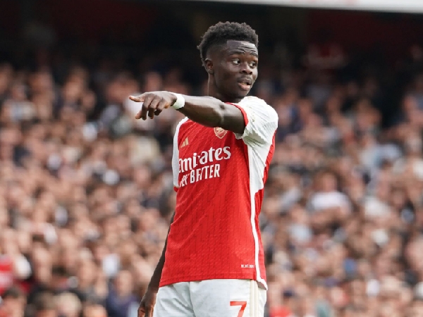 Bukayo Saka masuk daftar cedera Arsenal