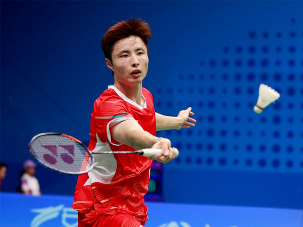 Shi Yuqi dari China tampil kembali di perempat final bulu tangkis beregu putra melawan Chou Tien-Chen dari China Taipei di Asian Games Hangzhou. (Foto: Xinhua)
