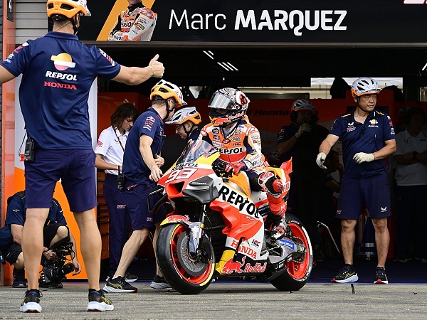 Marc Marquez tidak ambil resiko besar di sprint race GP Jepang.