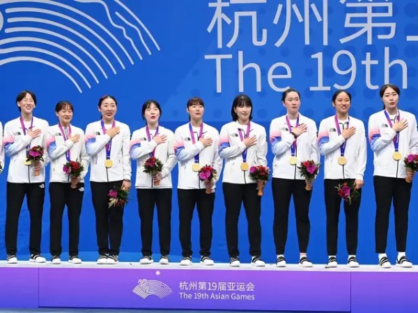 Sikat China, Korea Selatan Raih Medali Emas Beregu Putri Asian Games 2023