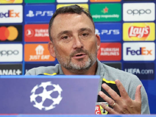 Pelatih kepala RC Lens, Franck Haise