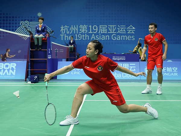 Rinov/Mentari Gagal Atasi Yuta/Arisa di 16 Besar Asian Games 2023