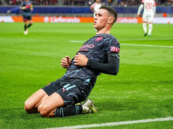 Bahagianya Phil Foden Cetak Gol ke-11 di Liga Champions