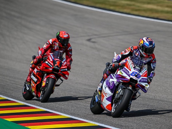 Francesco Bagnaia antusias duel lawan Jorge Martin di Mandalika.