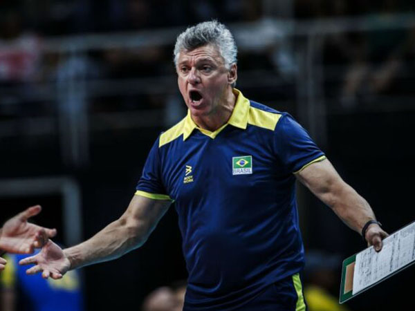 Renan Dal Zotto menangani tim bola voli putra Brasil sejak 2017. (Foto: The News Glory)