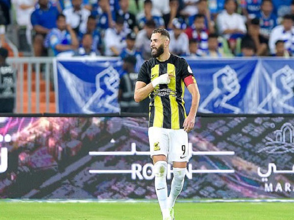 Penyerang Al-Ittihad, Karim Benzema. (Images: Getty)