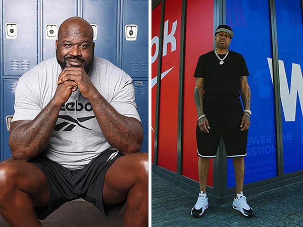Shaquille O'Neal (kiri) dan Allen Iverson bergabung dengan Reebok sejak semasa mereka bermain di NBA. (Foto: Reebok)