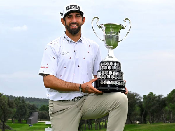Matthieu Pavon sukses memenangkan gelar European Tour perdananya dalam start ke-185 setelah memenangi Spanish Open. (Foto: Golf Digest)