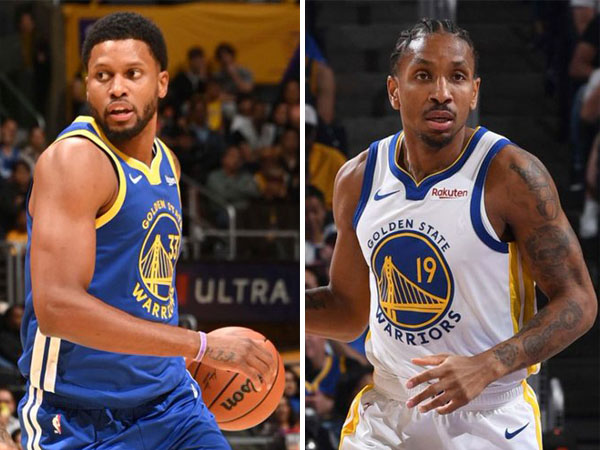 Rudy Gay (kiri) dan Rodney McGruder dilepas Warriors jelang laga pembuka musim pada Selasa mendatang. (Foto: Yahoo)