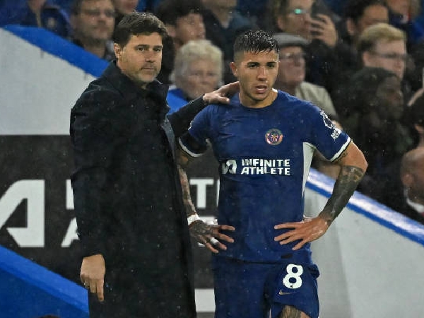 Mauricio Pochettino dan Enzo Fernandez