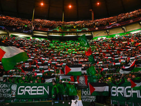 Celtic Larang Green Brigade Datang ke Stadion, Gara-gara Bendera Palestina?